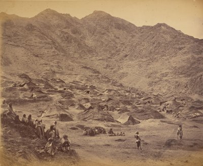 Kutchi (Gipsy) by och läger nära Dakka av John Burke