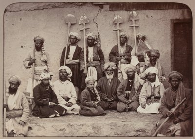 Jordägare och arbetare i Kabul, 1879 av John Burke