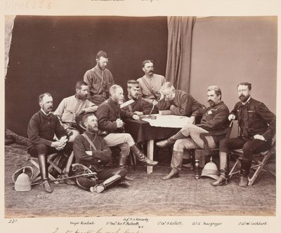 General Quartermaster-General Group, februari 1880 av John Burke