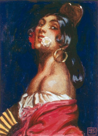 George Bizet, Carmen (färglitografi) av John Byam Liston Shaw