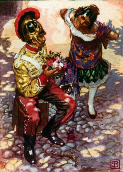 George Bizet, Carmen (färglitografi) av John Byam Liston Shaw