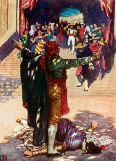 George Bizet, Carmen (färglitografi) av John Byam Liston Shaw