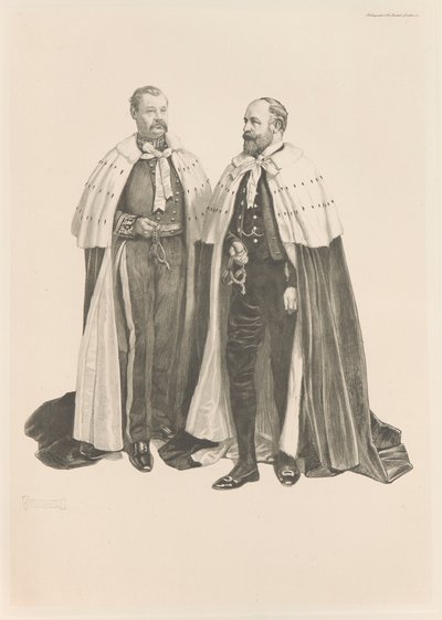 Kung Edward VII kröning av John Byam Liston Shaw