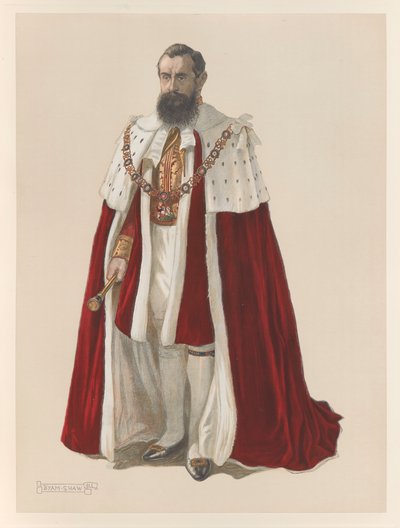 Kung Edward VII kröning av John Byam Liston Shaw