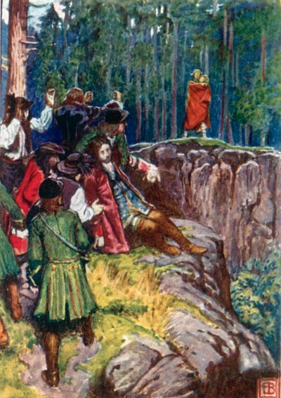 Michael William Balfe, The Bohemian Girl (färglitografi) av John Byam Liston Shaw