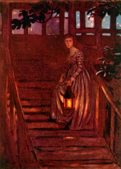 Verdi, Rigoletto (färglitografi) av John Byam Liston Shaw