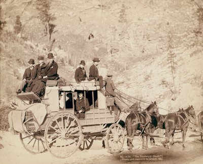 The Deadwood Coach reser i South Dakota av John C. H. Grabill