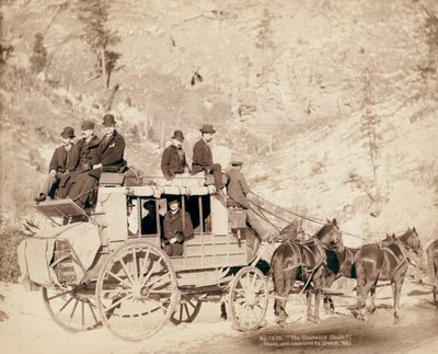 The Old West Deadwood Stagecoach av John C. H. Grabill