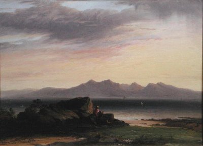 Arran, från Millport, Cumbrae av John Cairns
