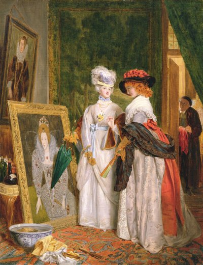 Kritiker om kostym, modeförändring av John Callcott Horsley