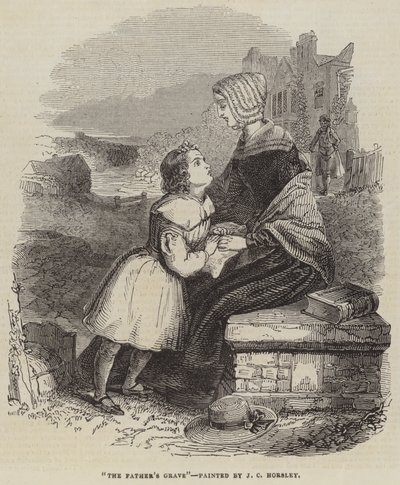 Faderns grav av John Callcott Horsley