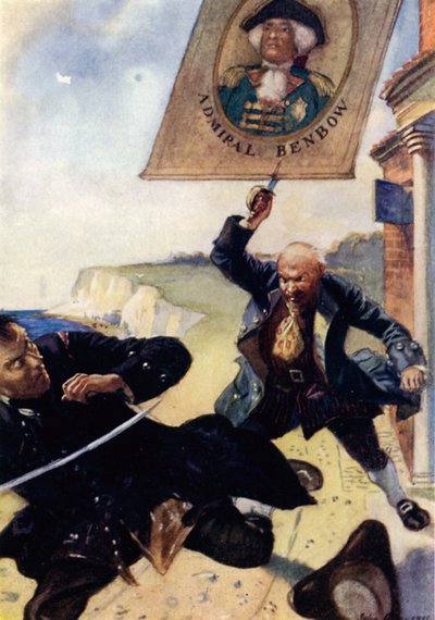 Illustration för Treasure Island av John Cameron