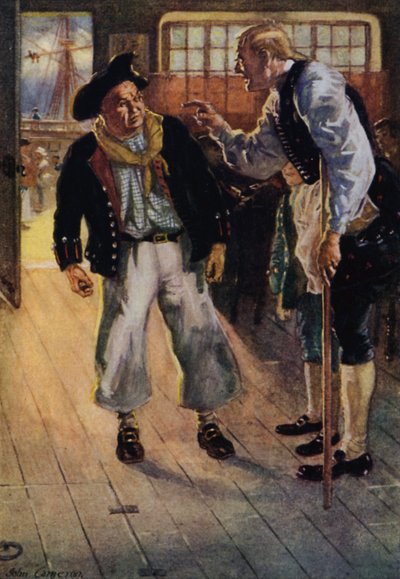 Illustration för Treasure Island av John Cameron