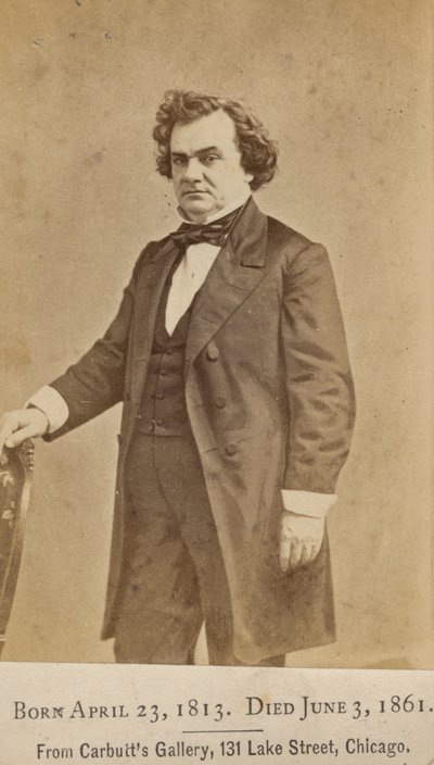 Stephen Arnold Douglas av John Carbutt