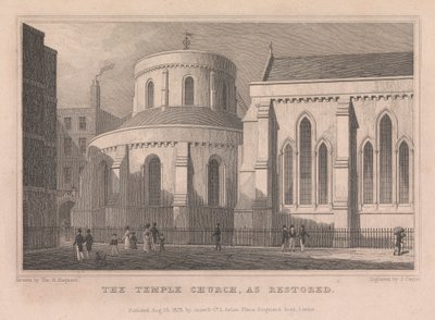 Tempelkyrkan som återställd av John Carter