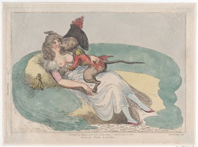 General Jacko & his Rib, 20 januari 1800. av John Cawse