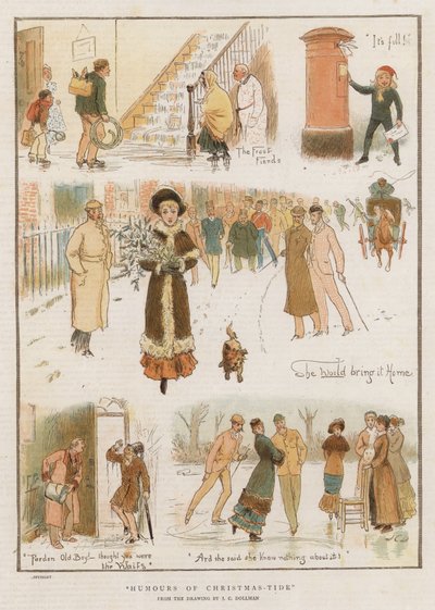 Humor av jultid av John Charles Dollman
