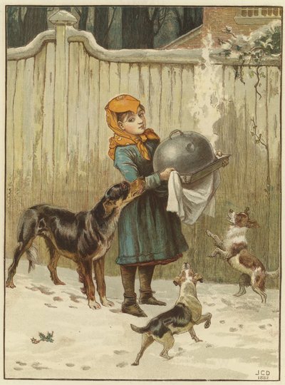 Julmiddagen i fara av John Charles Dollman