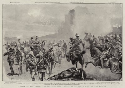 Slaget vid Ladysmith, Imperial Light Horse vid Pepworth Hill till räddning av John Charlton