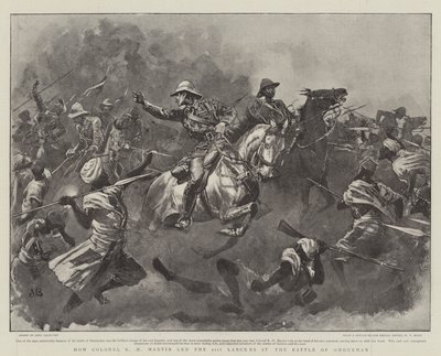 Hur överste R H Martin ledde de 21:a Lancers i slaget vid Omdurman av John Charlton