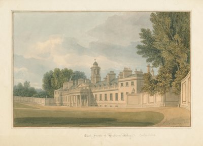 Bedfordshire - Woburn Abbey, 1824 av John Chessell Buckler