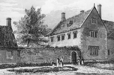 Grammar School i Adderbury, Oxfordshire av John Chessell Buckler