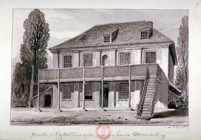 Jamaica House, Cherry Garden Street, Bermondsey, London, 1827 av John Chessell Buckler