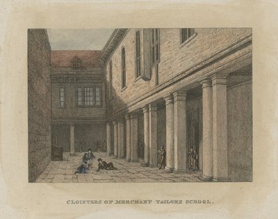 Merchant Taylors School av John Chessell Buckler