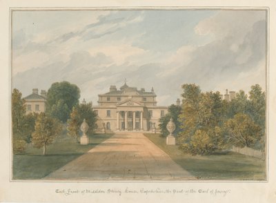 Oxfordshire - Middleton Stoney House, 1827 av John Chessell Buckler
