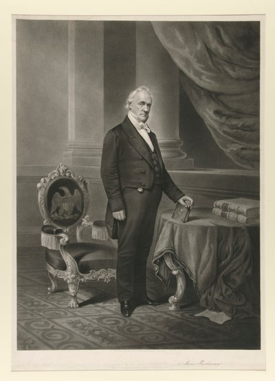 James Buchanan (faksimilsignatur) av John Chester Buttre