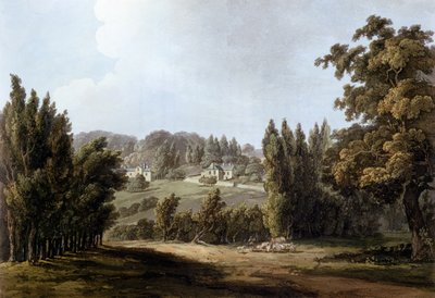 "Eremitaget" i Montmorency, 1809 av John Claude Nattes