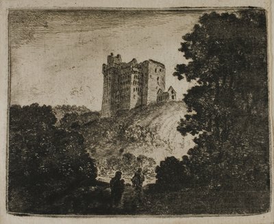 Crichton slott av John Clerk of Eldin