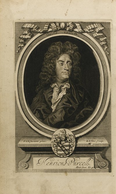 Porträtt av kompositören Henry Purcell 1659-1695, 1702 av John Closterman