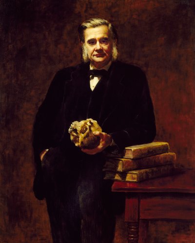 Thomas Huxley (1825-95) 1883 (olja på duk) av John Collier