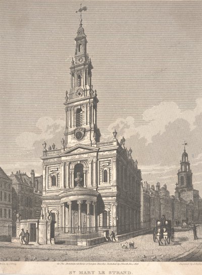 St Mary Le Strand av John Coney