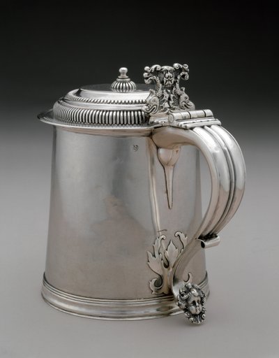 Tankard, 1695-1711 (silver) av John Coney