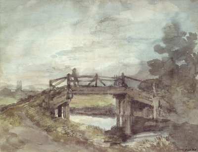 En Bro over Stoursweden av John Constable