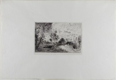 En gammal bro i Salisbury av John Constable