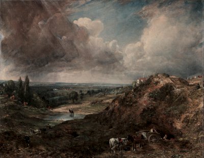 Branch Hill Pond, Hampstead av John Constable