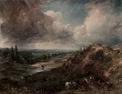 Branch Hill Pond, Hampstead av John Constable