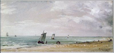 Brighton Beach (olja på duk av John Constable