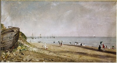 Brighton Beach (olja på duk av John Constable