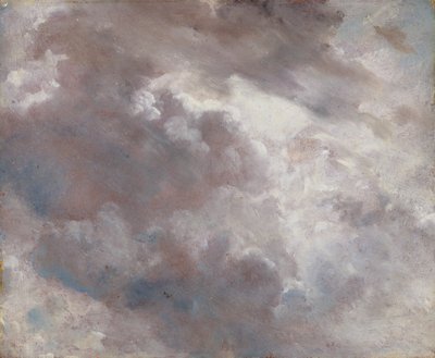 Studie av molnet av John Constable