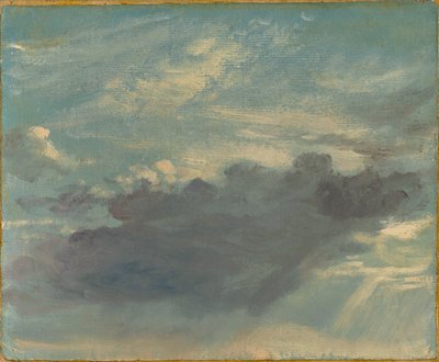 Molnstudie av John Constable