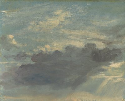 Molnstudie, ca 1821-22 av John Constable