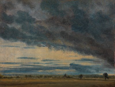 Molnstudie, ca. 1821. av John Constable