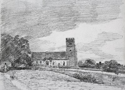 Feering kyrka, 1814 av John Constable