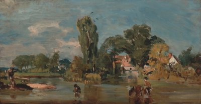 Flatford Mill, mellan 1810 och 1811. av John Constable