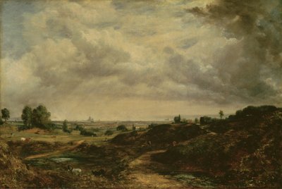 Hampstead Heath (olja på duk) av John Constable