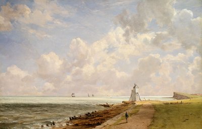 Harwich Lighthouse (olja på duk) av John Constable